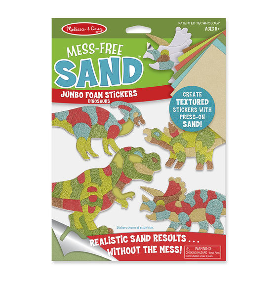 Mess-Free Sand Stickers – Dinosaur