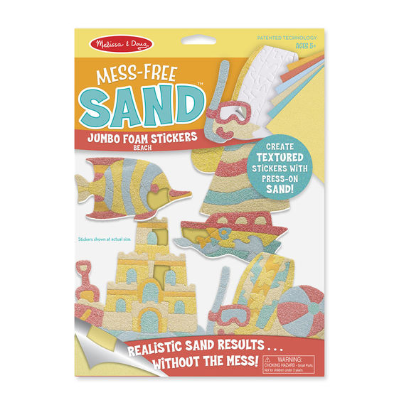 Mess-Free Sand Stickers – Beach