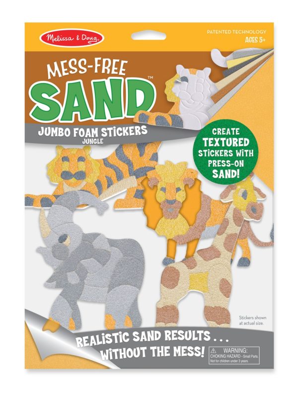 Mess Free Sand Stickers – Jungle