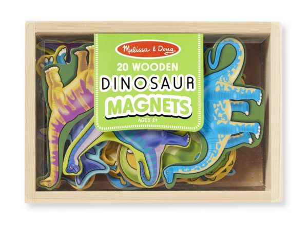 Magnetic Activities Wooden Dinosaur Magnets