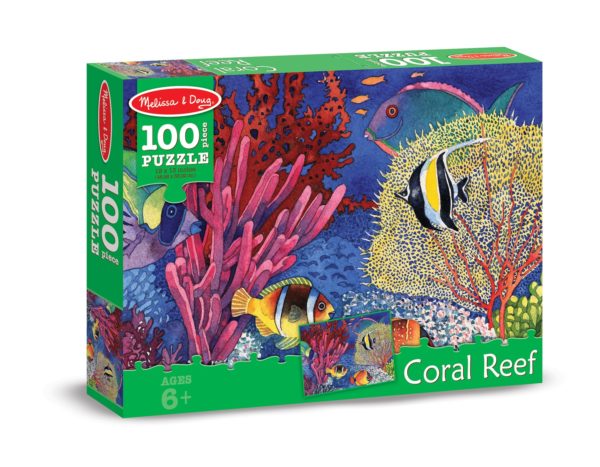 Coral Reef 100 Pc Cardboard Jigsaw Puzzle