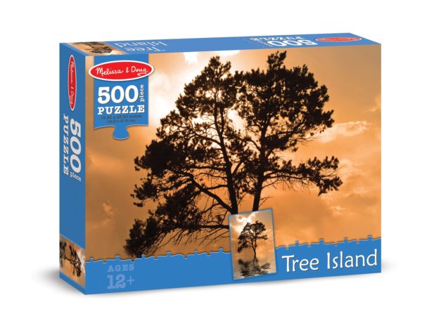 Tree Island 500 Pc Cardboard Jigsaw Puzzle