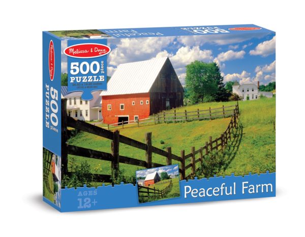 Peaceful Farm Jigsaw Puzzle (500 Pc)
