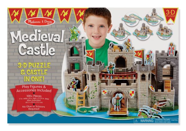 Medieval Castle 3d Puzzle
