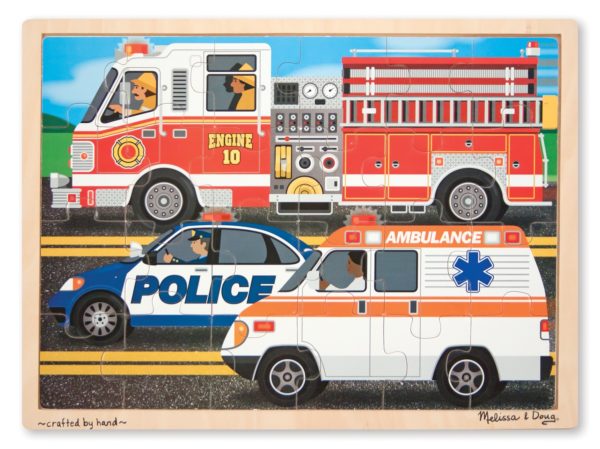 To The Rescue Wooden Jigsaw Puzzle 24 Pc
