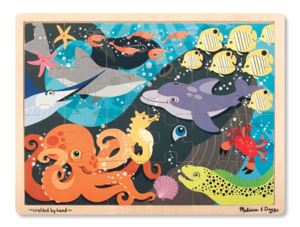 Under The Sea Wooden Jigsaw Puzzle 12 pc