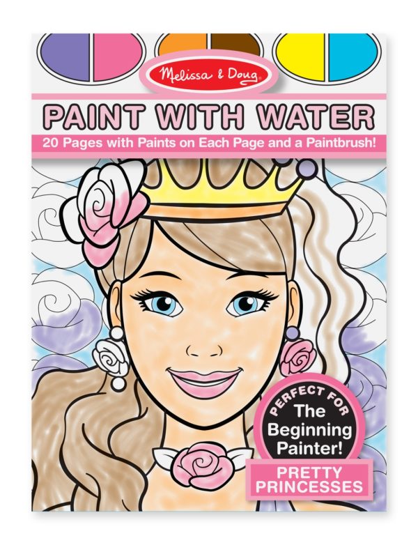 Pretty Princesses Paint With Water