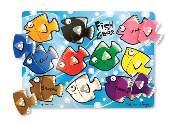 Fish Colours Mix ‘n Match Peg Puzzle