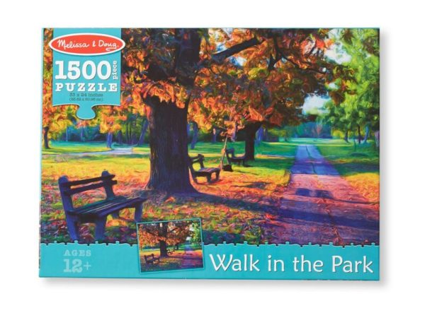 Walk In The Park Cardboard Jigsaw Puzzle 1500 Pc