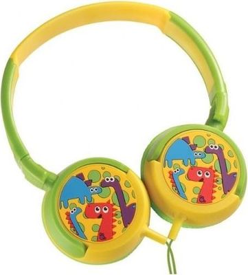 Amplify Kiddies Headphones Dinosaurs - Volume Limiting Headphones