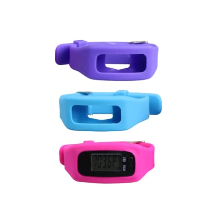 Volkano Step Up series Activity Watch - girls - Pink,Blue and Purple